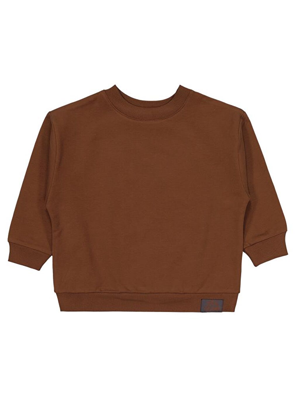 Boys Cvl Team Etiketli 2-5 Yaş Sweatshirt - Kahverengi 4-5 Yaş