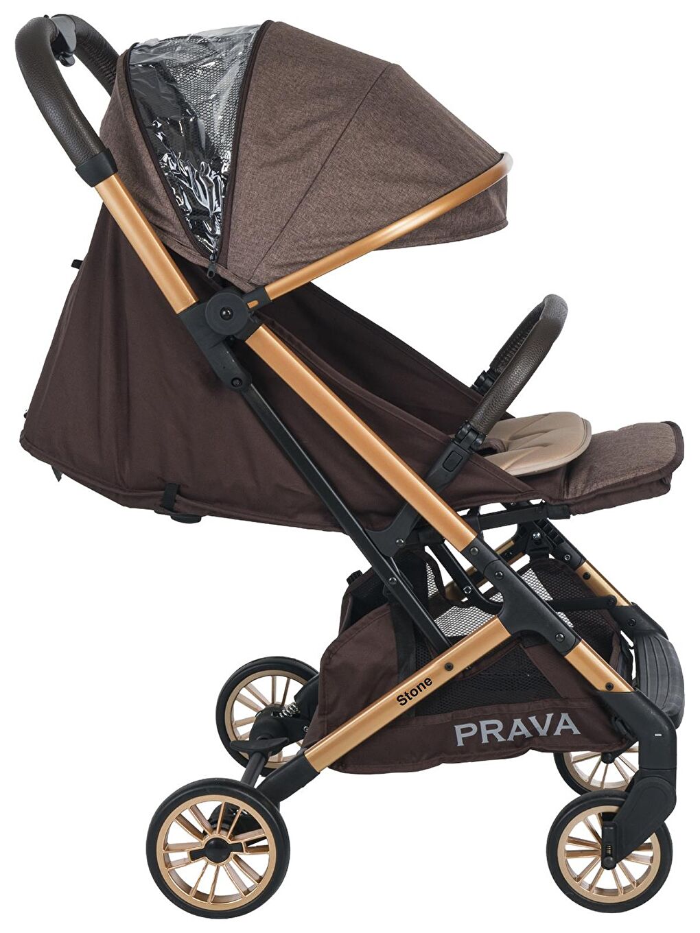 Stone Travel Sistem Bebel Arabası - Kahverengi-6