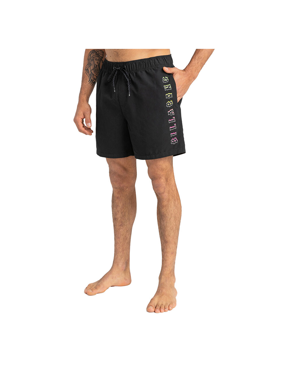 All Day Heritage Lb Erkek Siyah Volley Short-4