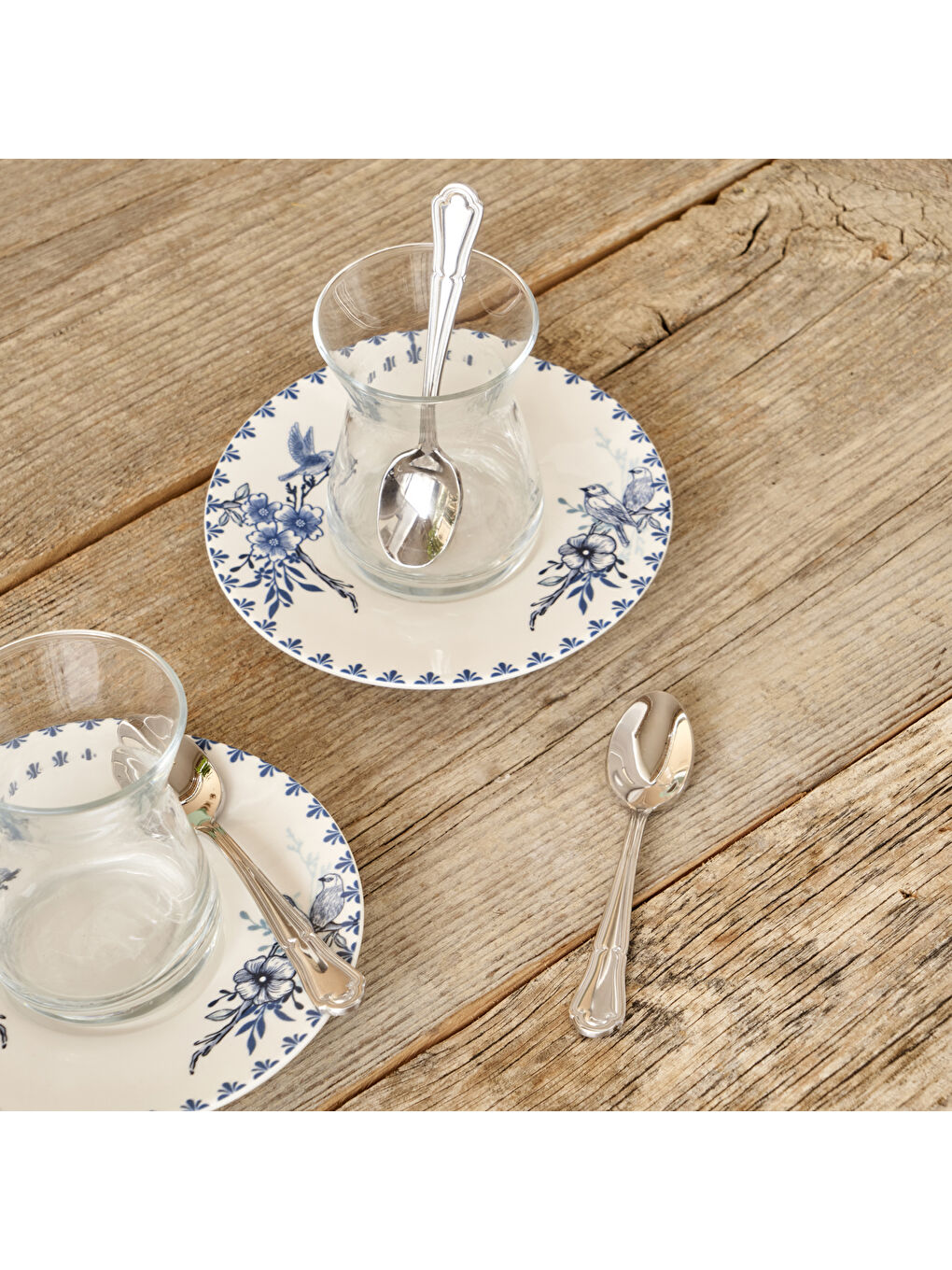 Bella Maison Gri Torino 6'lı Çay Kaşığı Seti Silver