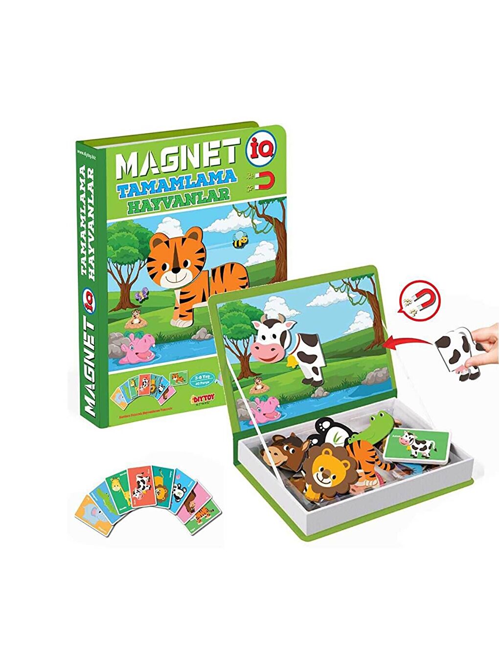 DIYTOY Karışık Magnetik Hayvan Tamamlama - 1