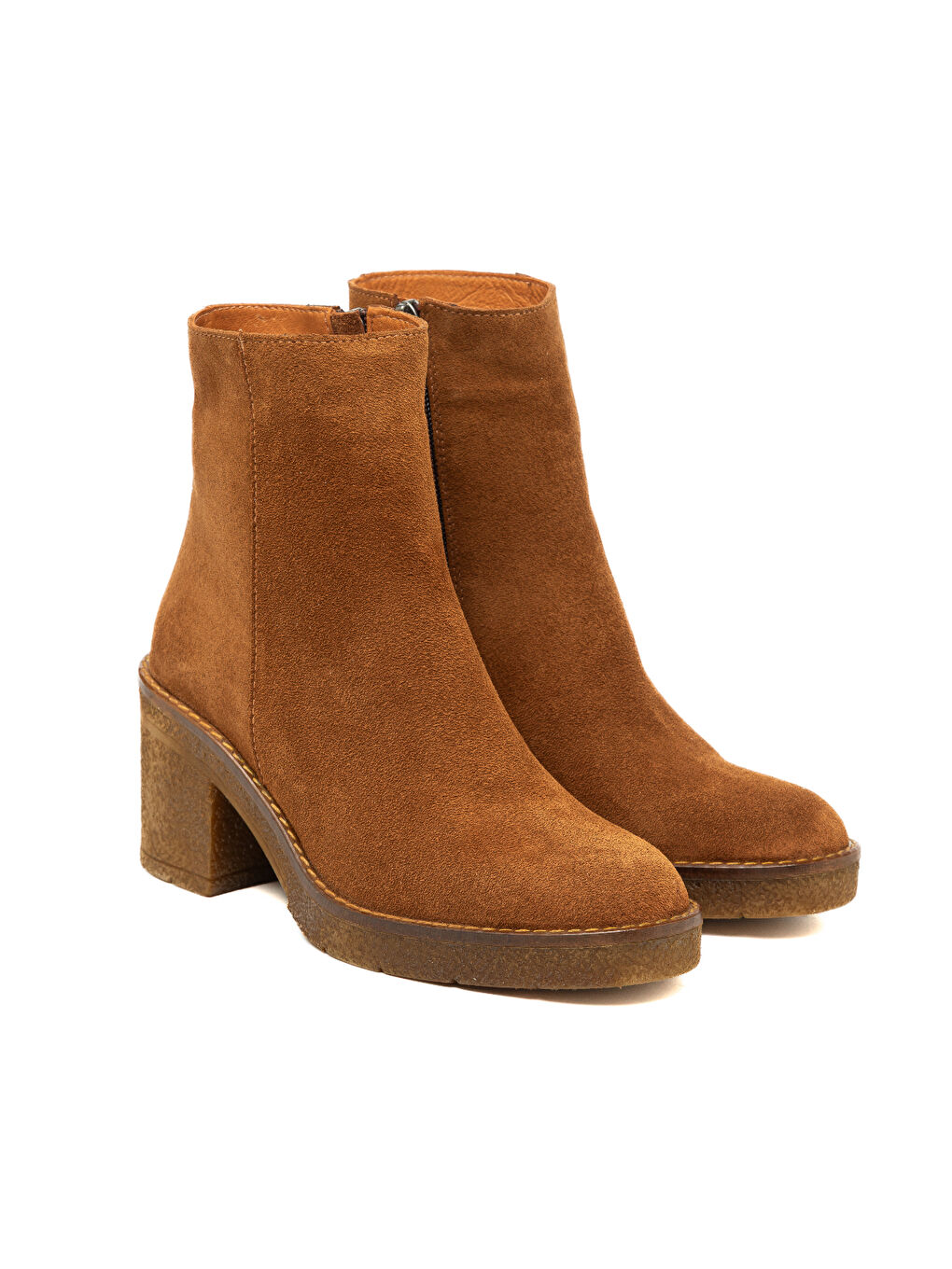 Kahverengi Kadın Bot 25K11533XS Suede-2