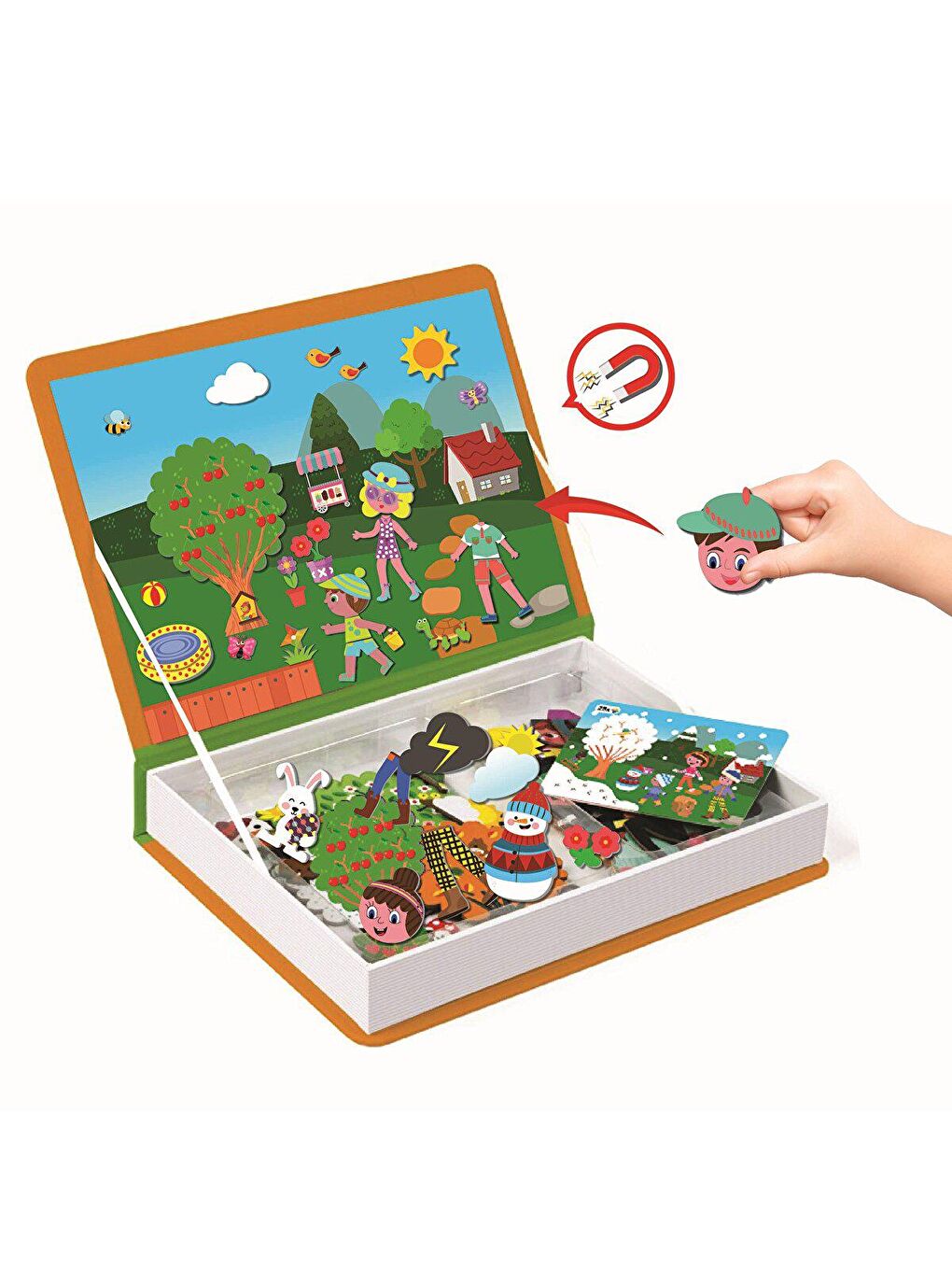 Magnetik Hikaye Oluştur Mevsimler-2