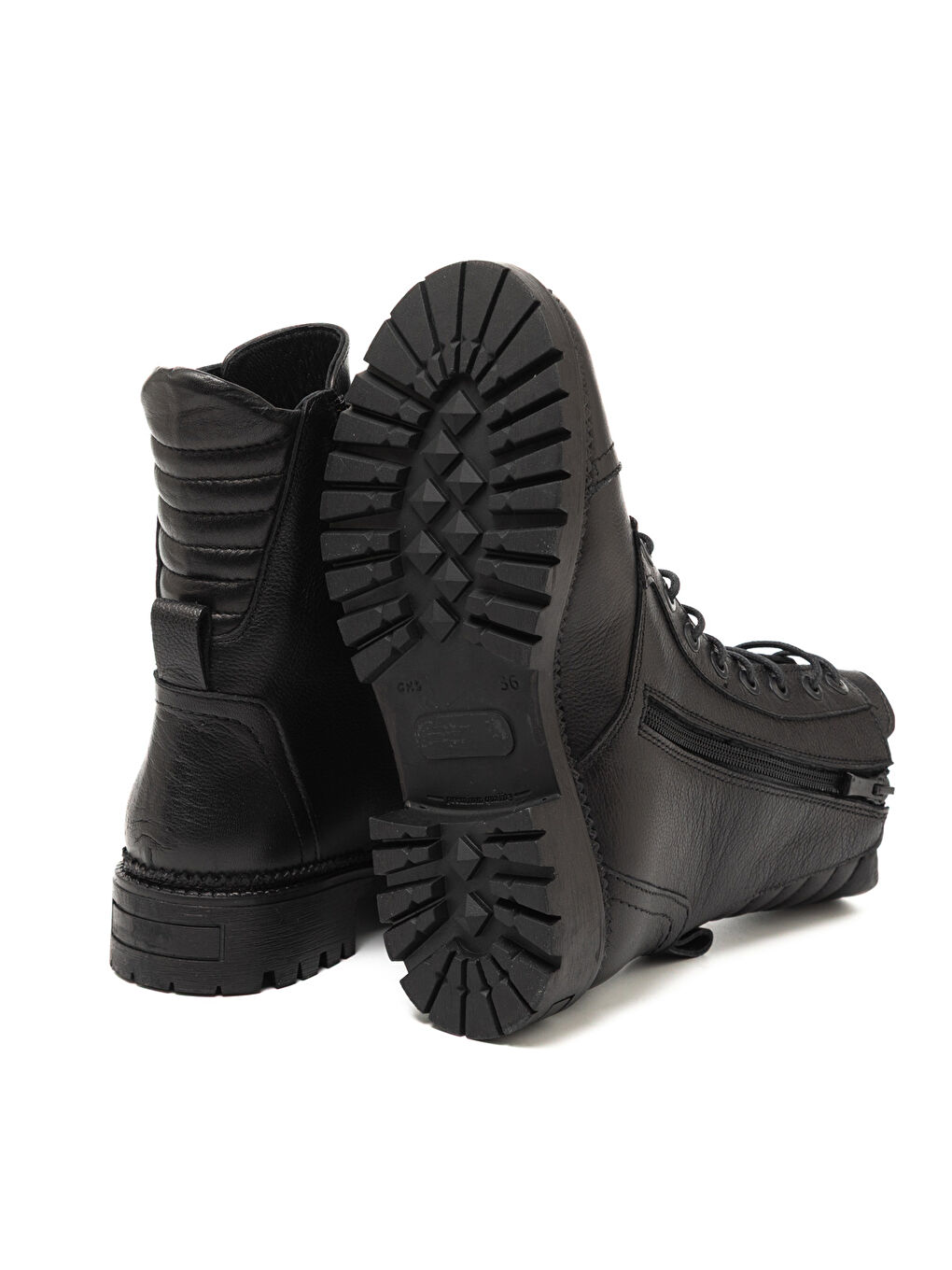 Kadın SR-52682-1 Siyah Zenne Bot-4