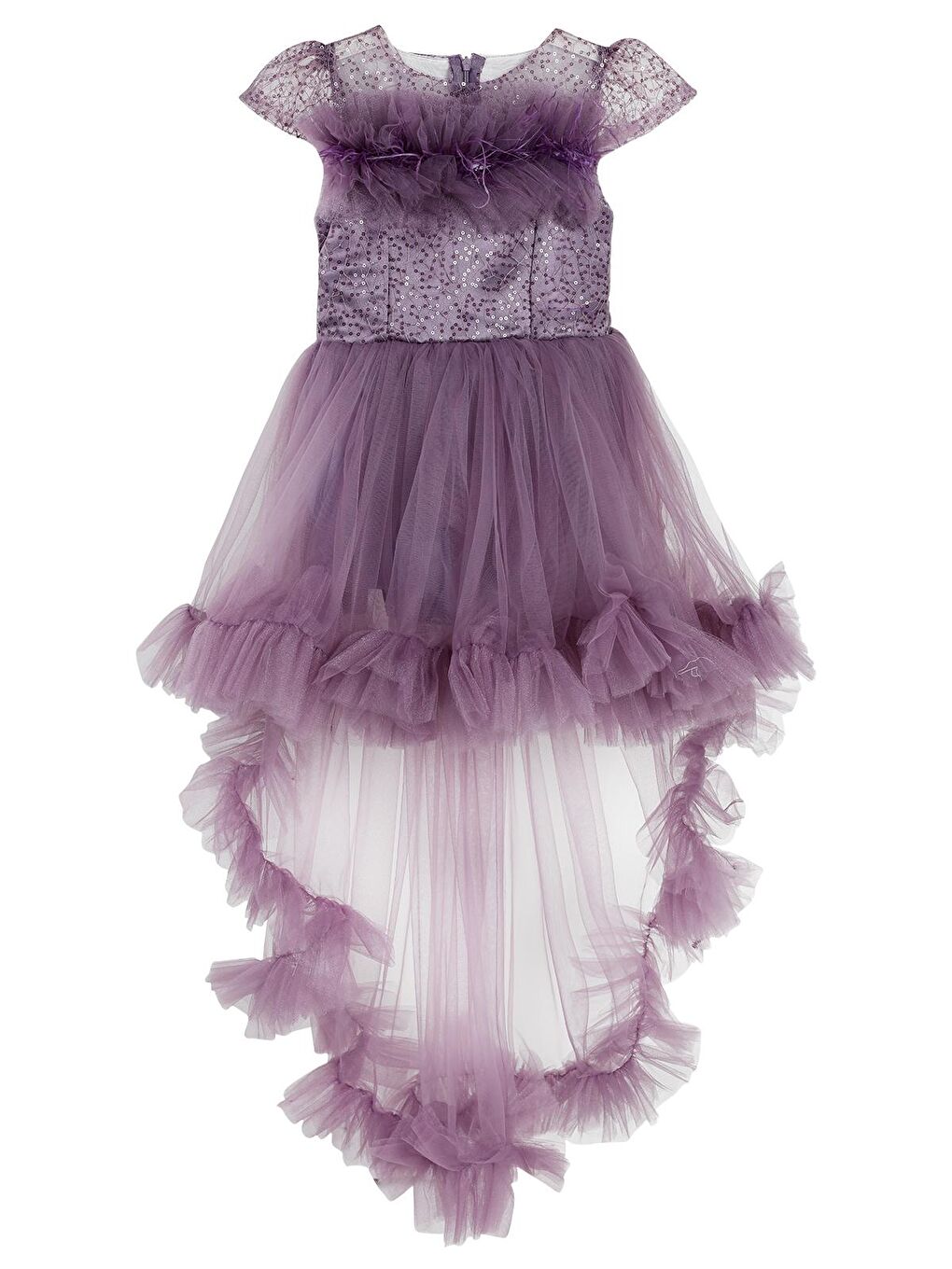 Girls Kız Çocuk Abiye 6-14 Yaş Mor