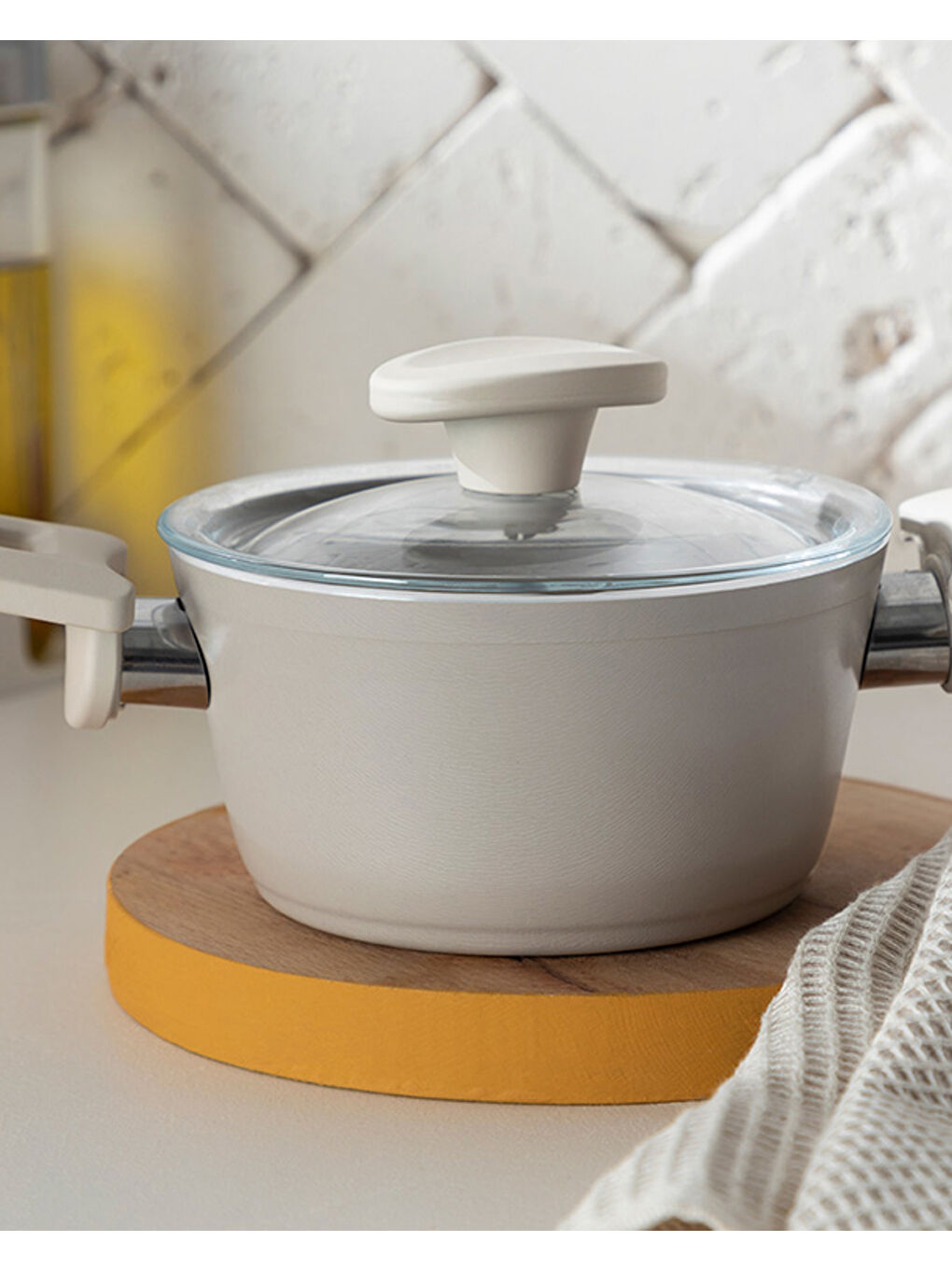 Pretty Mini Tencere 14 cm Bej