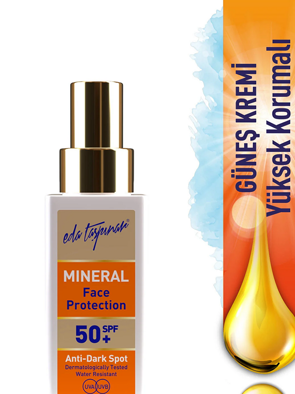 Yüksek Korumalı Yüz Güneş Kremi SPF 50+ - 50 ml (EGX94)