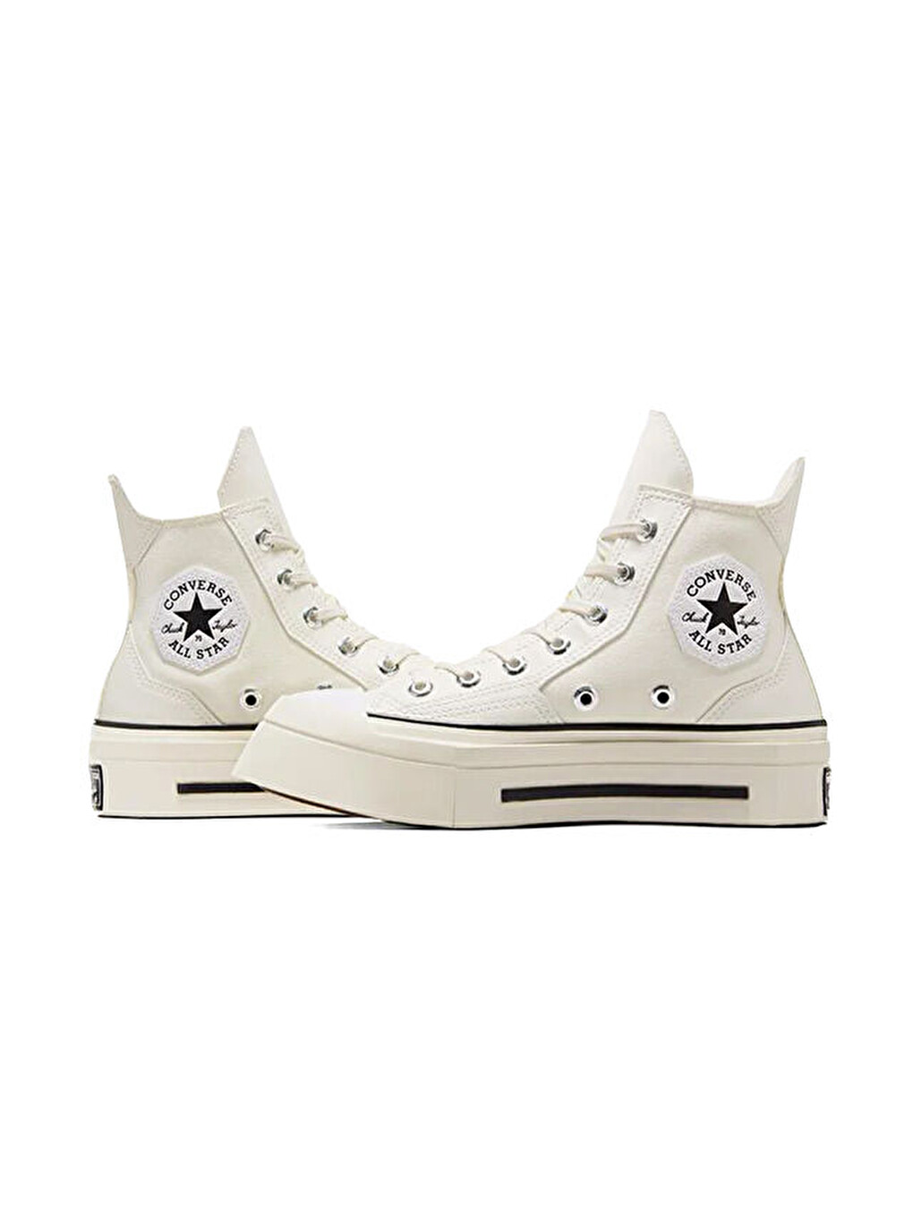 Chuck 70 De Luxe Squared Kadın Günlük Ayakkabı A06436c Bej-3