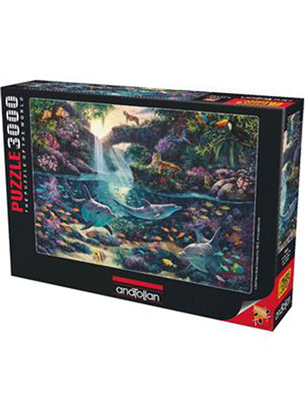 3000 Parça Ormanın Derinliği-Jungle Paradise 4908-1