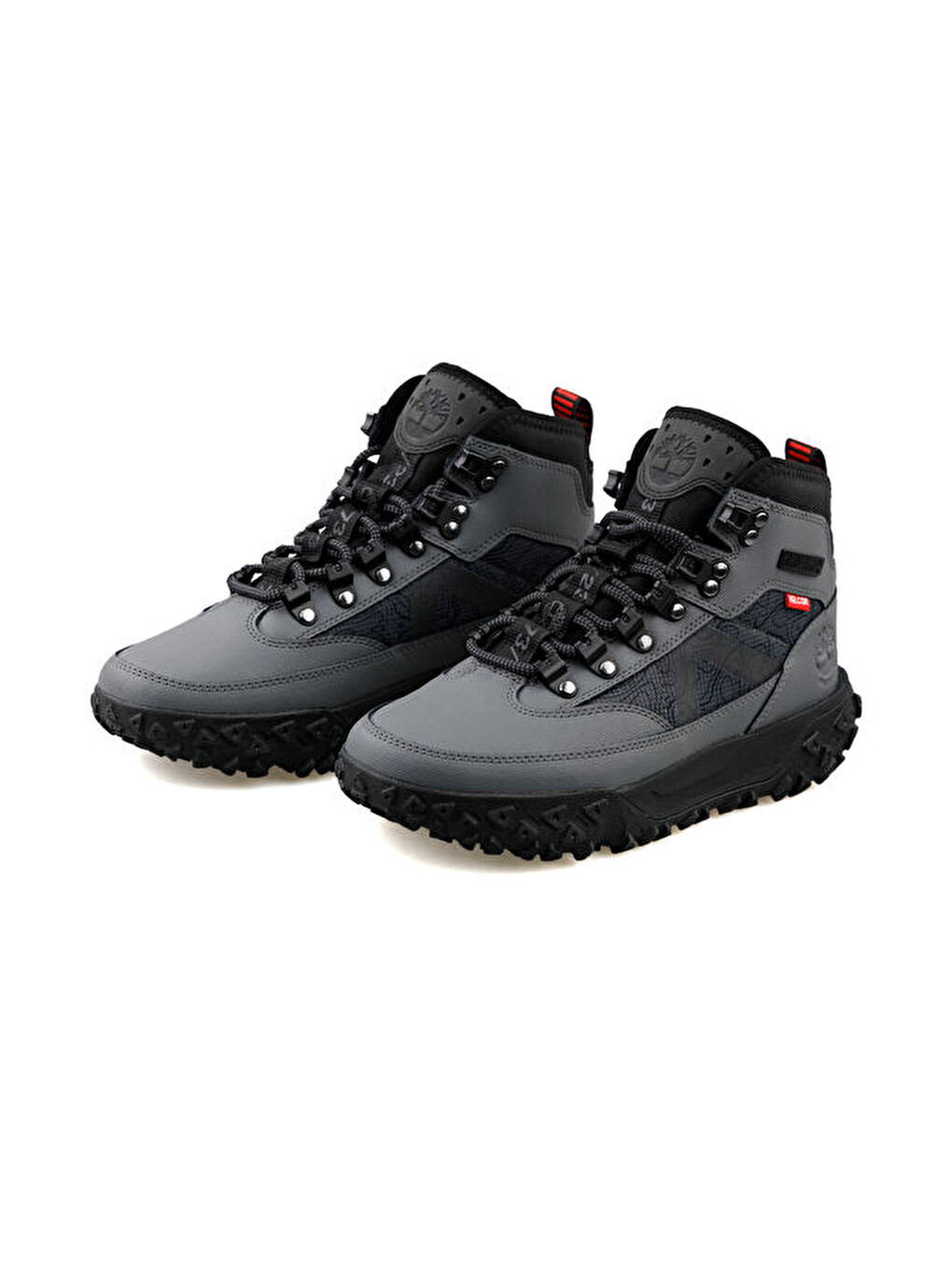 Mid Lace Up Waterproof Hiking Boot Erkek Trekking Bot Ve Ayakkabısı Tb0a67bg0331 Gri-2