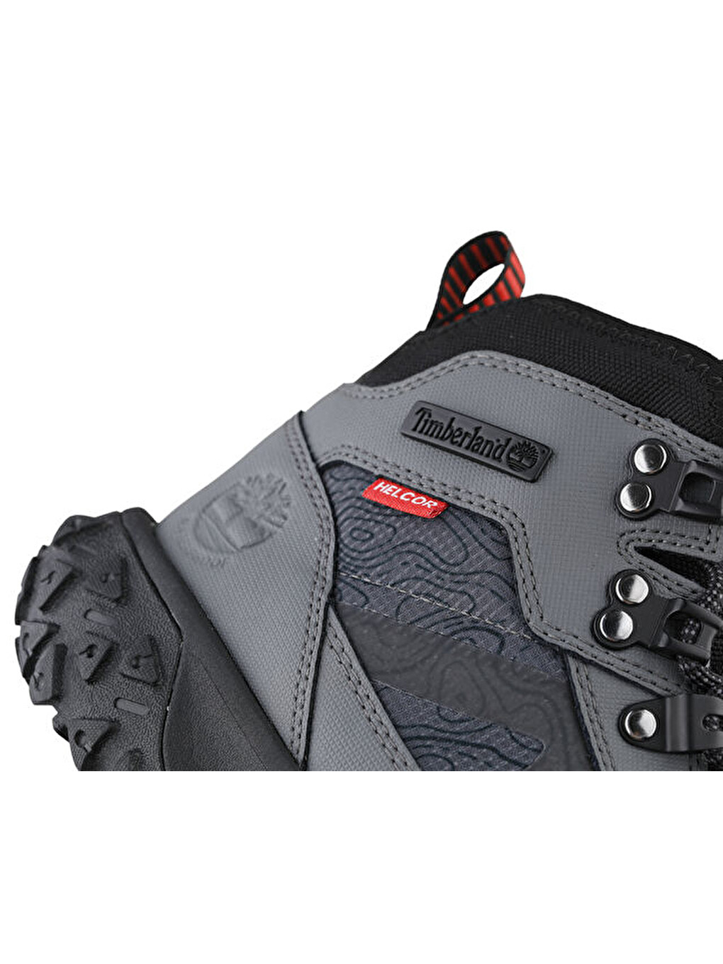 Mid Lace Up Waterproof Hiking Boot Erkek Trekking Bot Ve Ayakkabısı Tb0a67bg0331 Gri-6