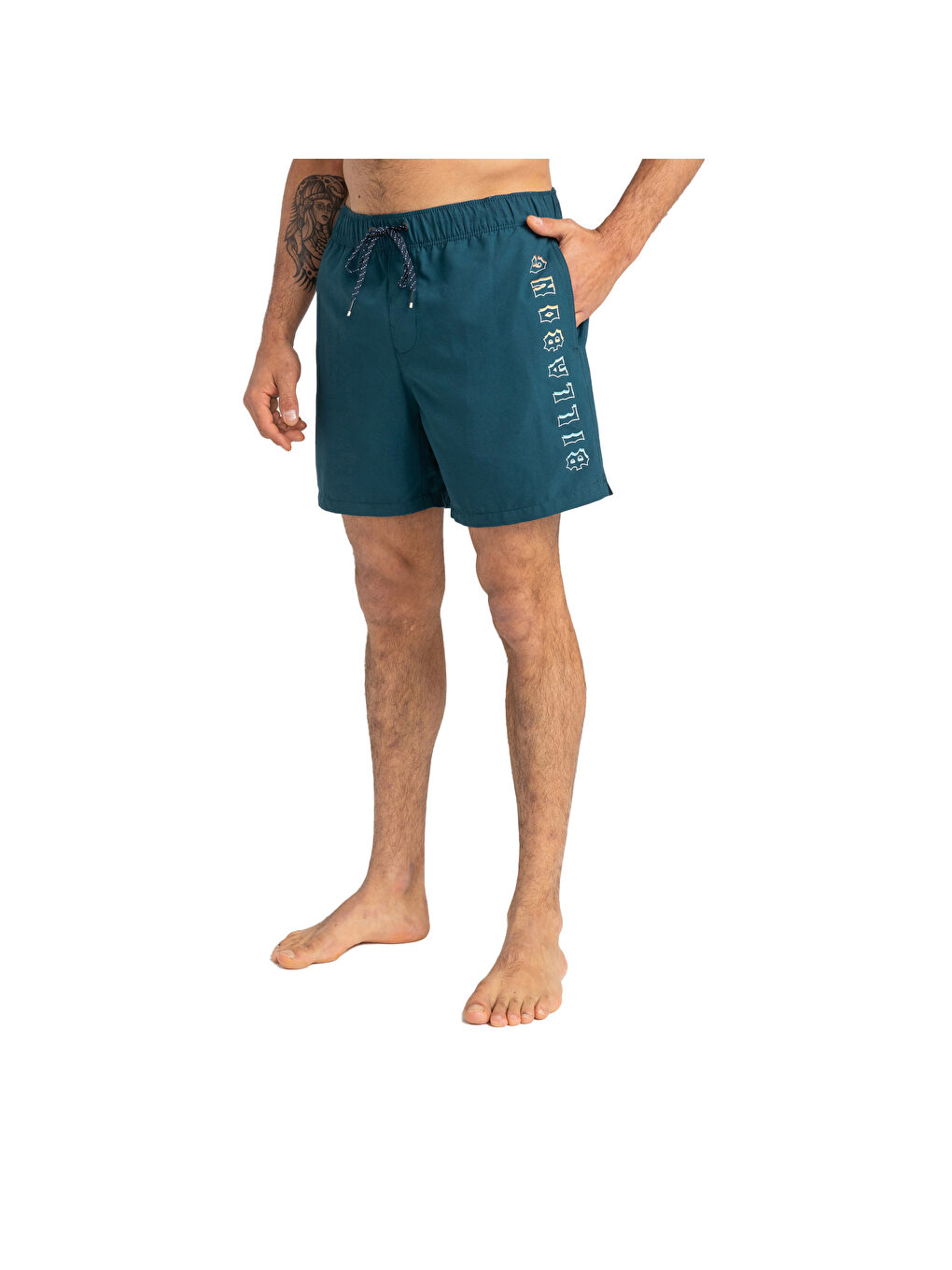Lacivert All Day Heritage Lb Erkek Mavi Volley Short-4
