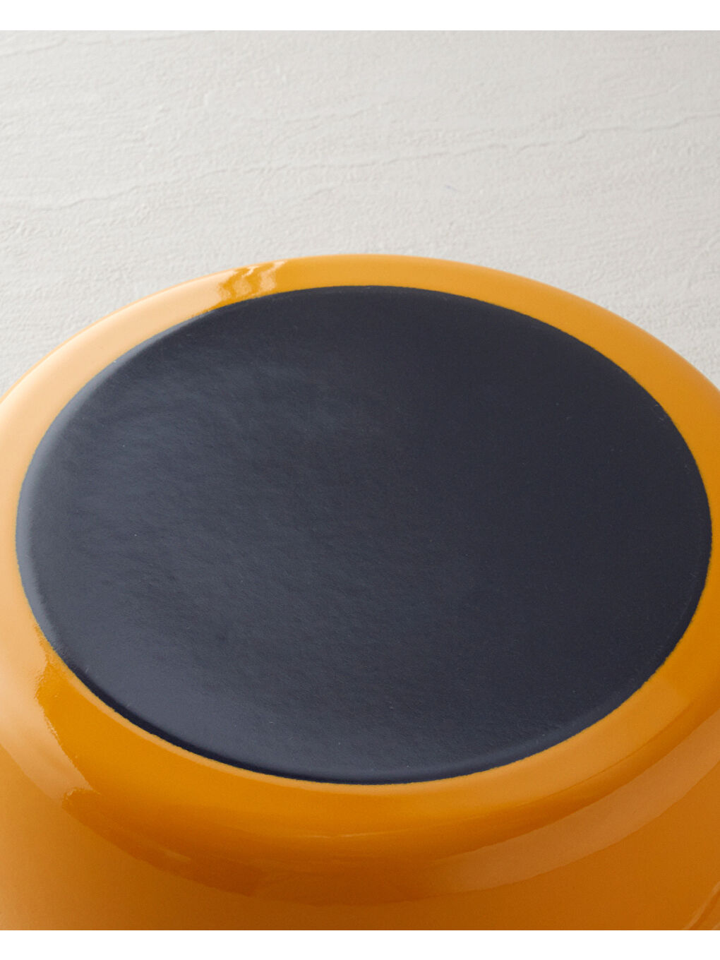 Sarı Sartagi Emaye Kızartma Tenceresi 22 cm Hardal-3