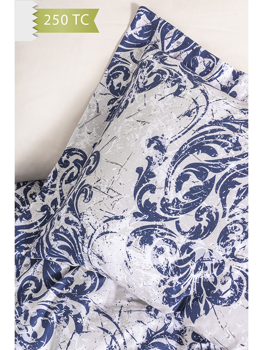 Karışık 250 TC Bambu Karışımlı Pamuk Saten Nevresim Takımı – Family Size - TİVOLİ-2