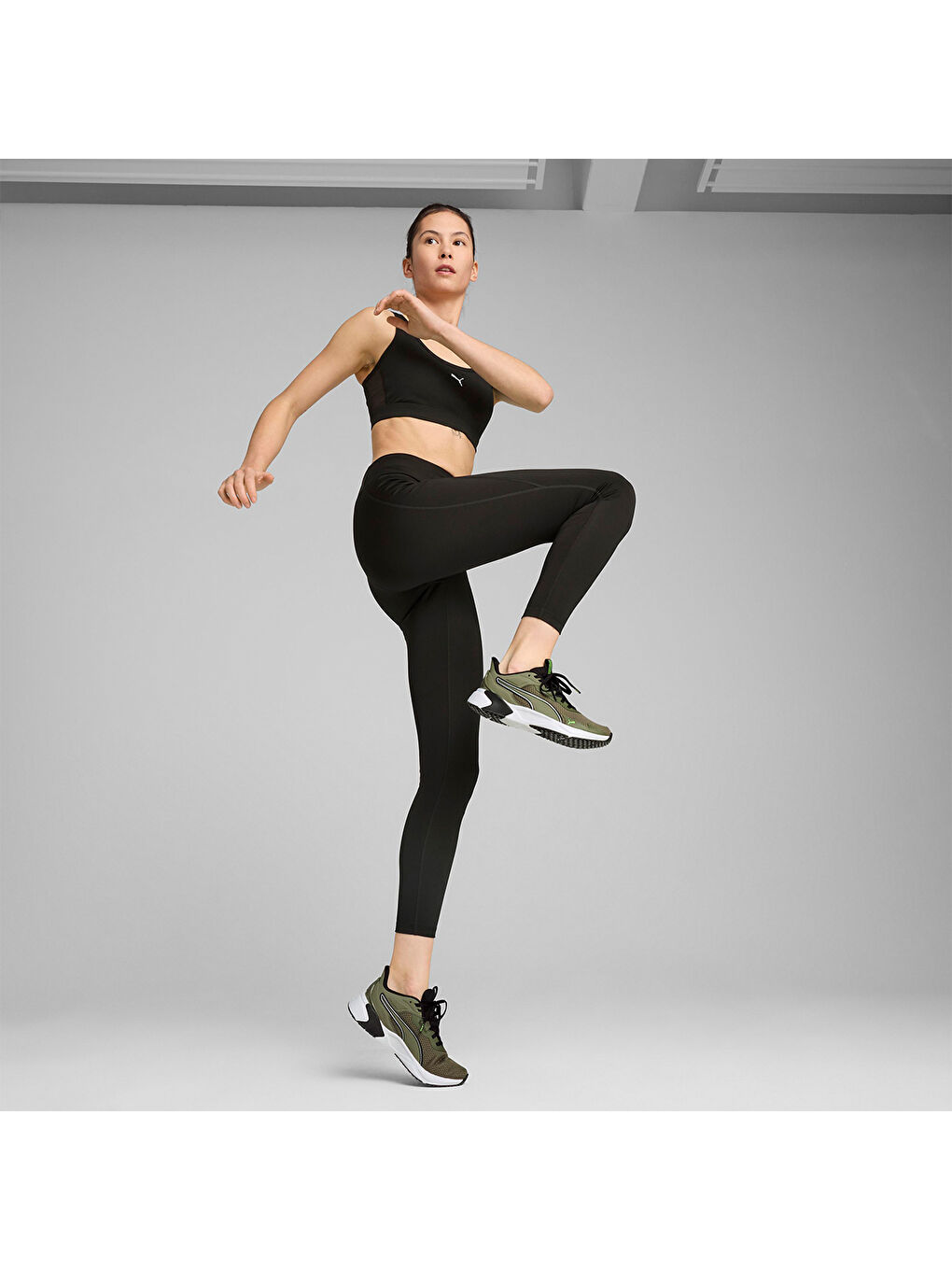 Tad Essential High Waist FL Kadın Siyah Tayt-4