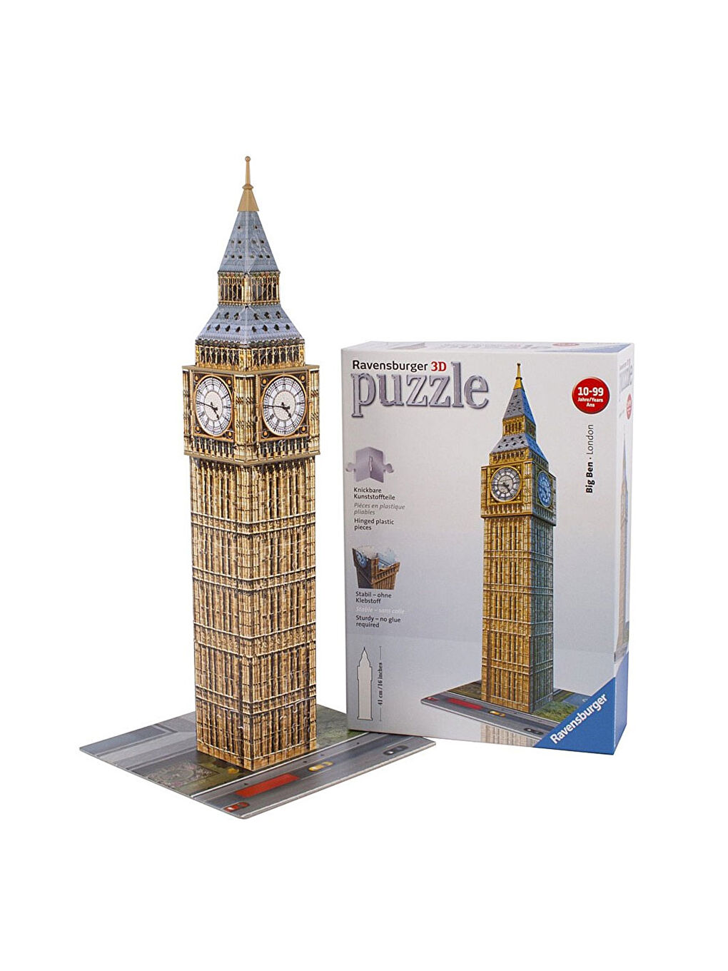 Ravensburger Renksiz Big Ben Saat Kulesi 3D Puzzle 125548