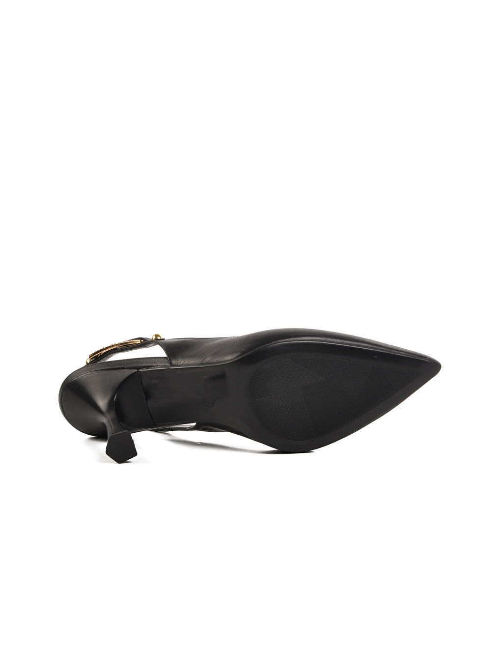 Siyah İnce Topuklu Kadın Abiye Ayakkabı 248186 Z-4