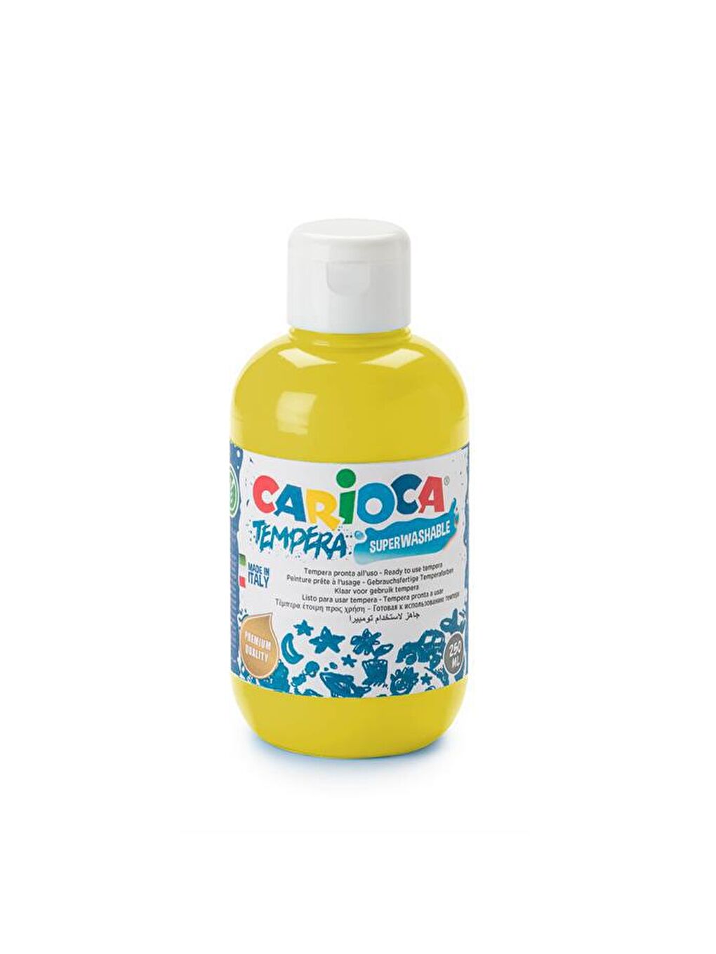 CARIOCA Sarı Tempera Boya (Süper Yıkanabilir) 250ml - Sarı