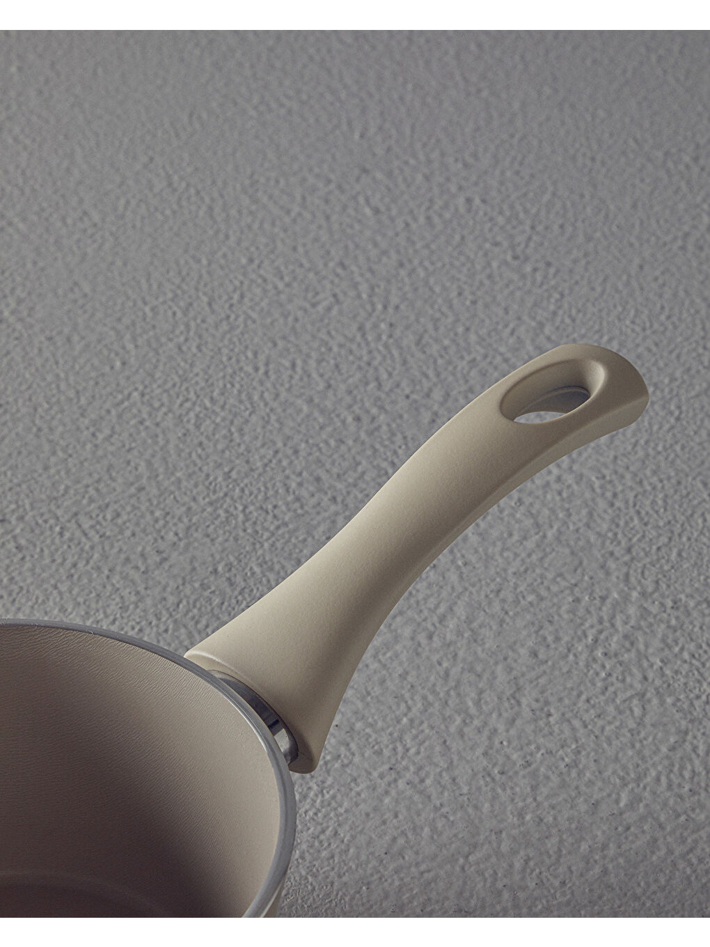 Pretty Alüminyum Sos Tenceresi 14 Cm Bej-1