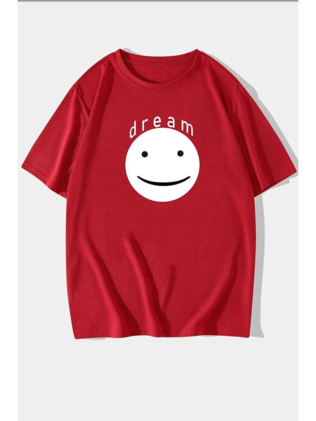 uyguntarz Kırmızı Unisex Dream Baskılı T-shirt