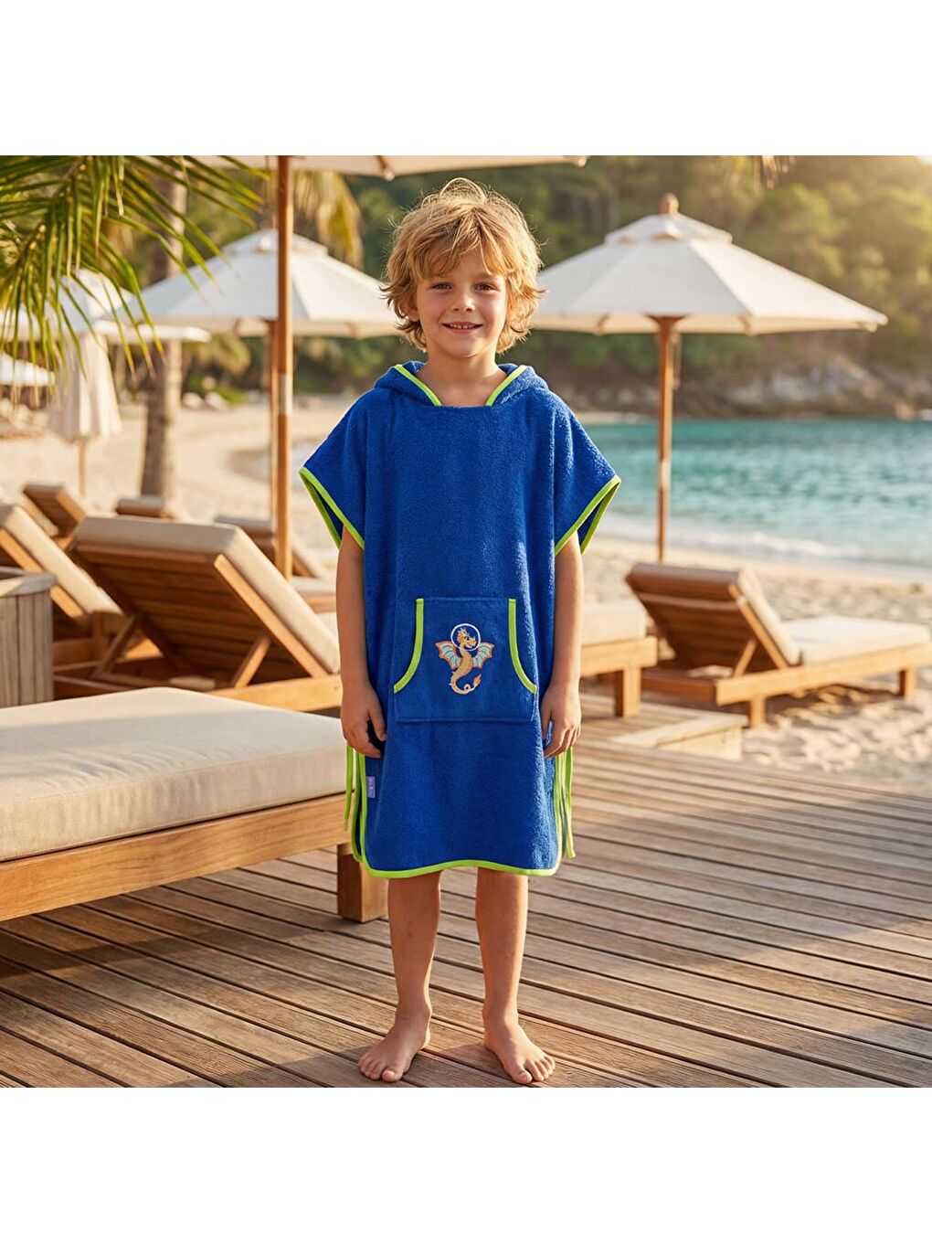 Mavi Çocuk Panço Ponix 7-10 yaş