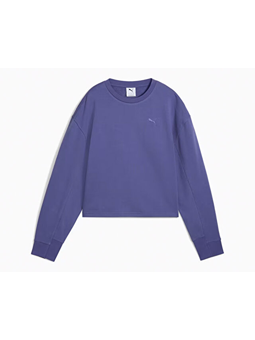 Her Relaxed Crew Kadın Günlük Sweatshirts 68505846 Mor-3