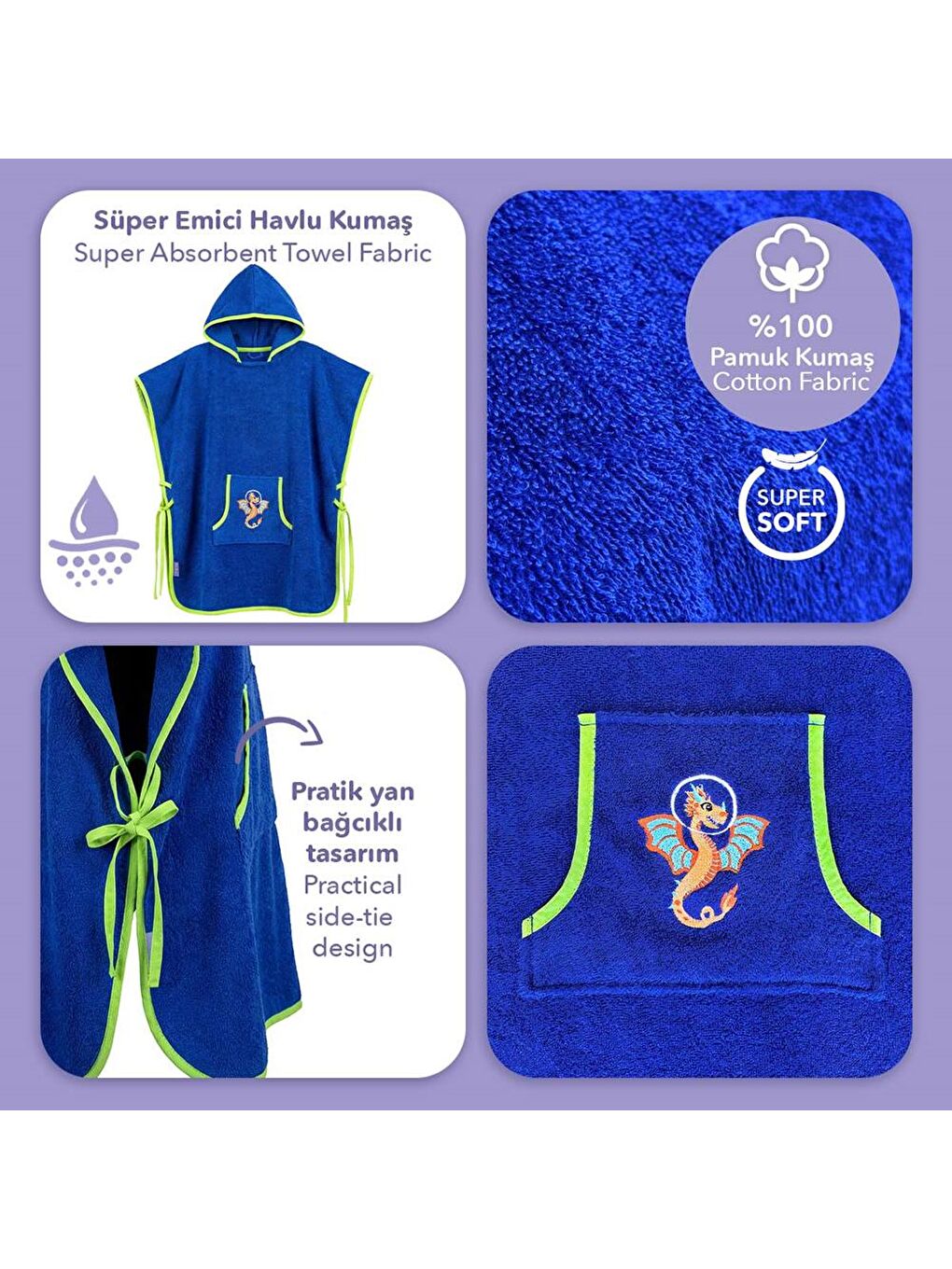 Mavi Çocuk Panço Ponix 7-10 yaş-6