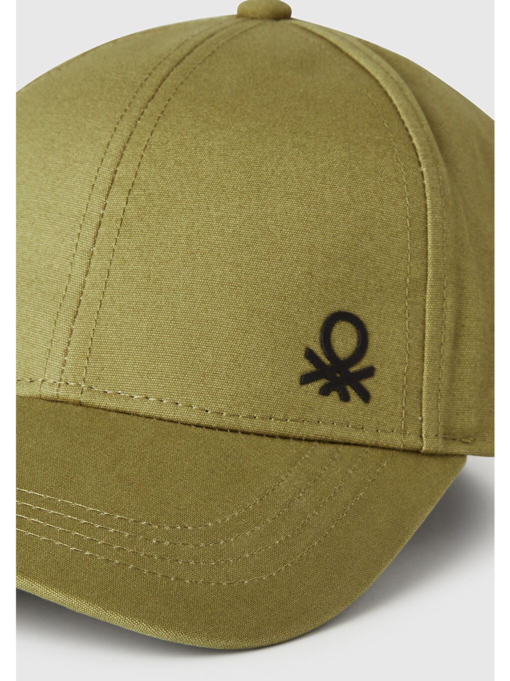 Erkek Çocuk Haki Logo İşlemeli Arkası Ayarlanabilir Kep Şapka-2