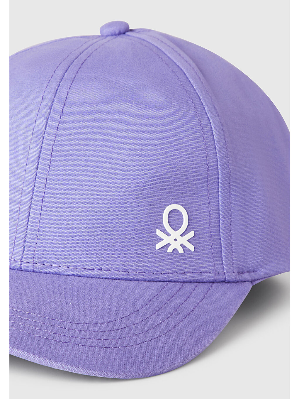 Erkek Çocuk Mor Logo İşlemeli Arkası Ayarlanabilir Kep Şapka-2