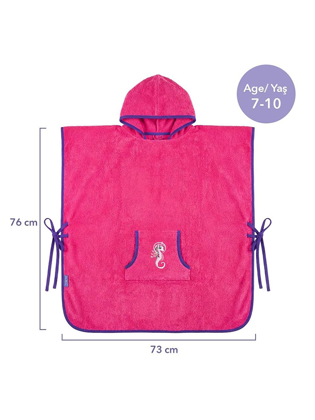 Pembe Çocuk Panço Ayris 7-10 yaş-3
