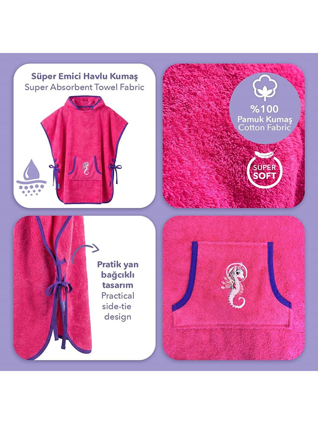 Pembe Çocuk Panço Ayris 7-10 yaş-6