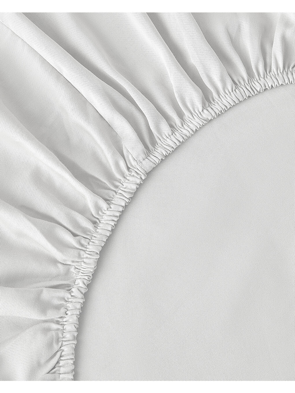 Royal Scroll Jakarlı Pamuk Saten Çift Kişilik Nevresim Takımı 200x220 cm Beyaz-6