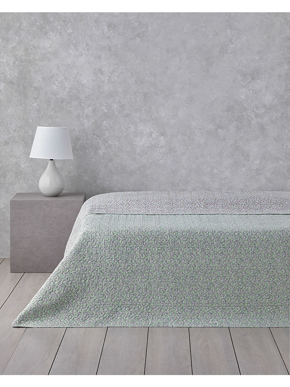 Crispy Garden Çift Kişilik Çok Amaçlı Örtü 200x220 cm Pembe-1