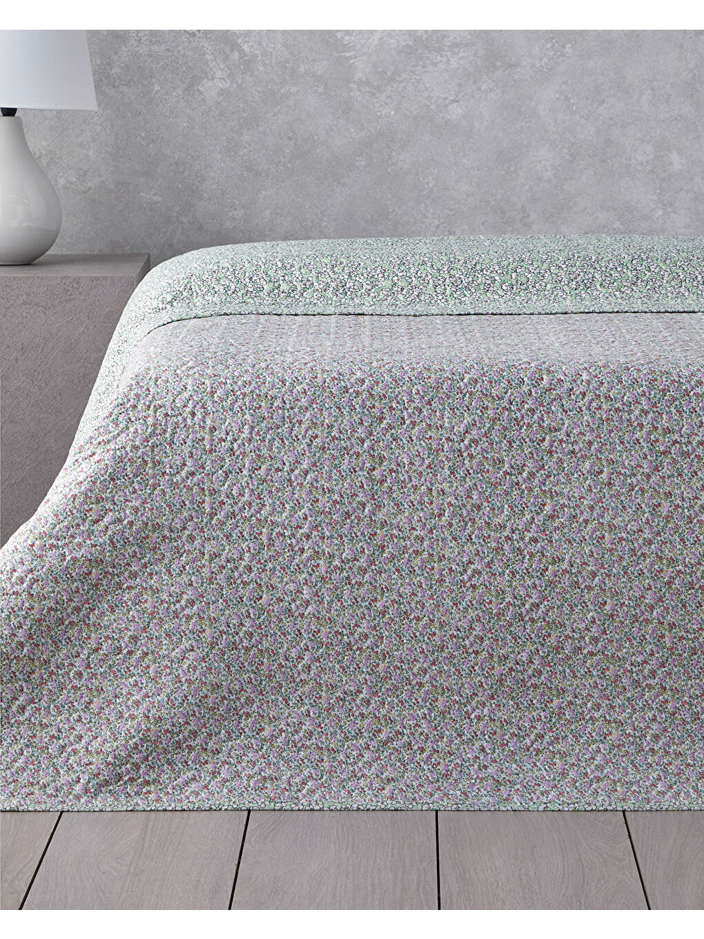 Crispy Garden Çift Kişilik Çok Amaçlı Örtü 200x220 cm Pembe-2