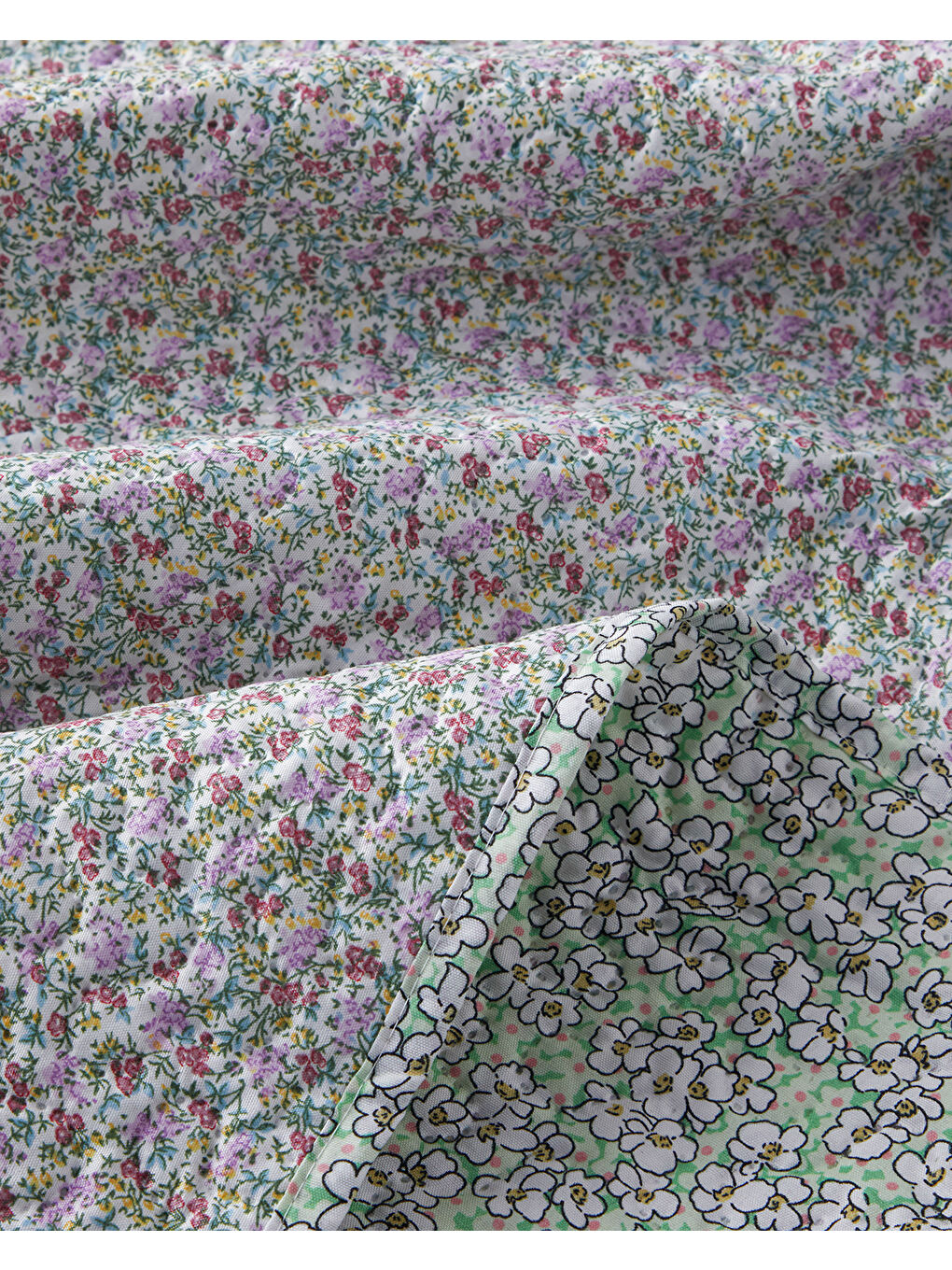 Crispy Garden Çift Kişilik Çok Amaçlı Örtü 200x220 cm Pembe-4