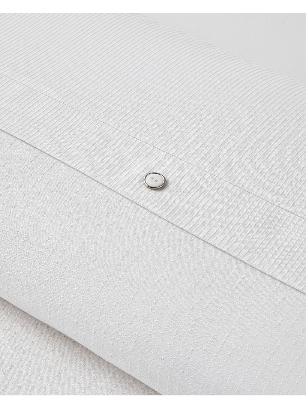 Modern Harmony Armürlü Çift Kişilik Nevresim Takımı 200x220 cm Beyaz-2