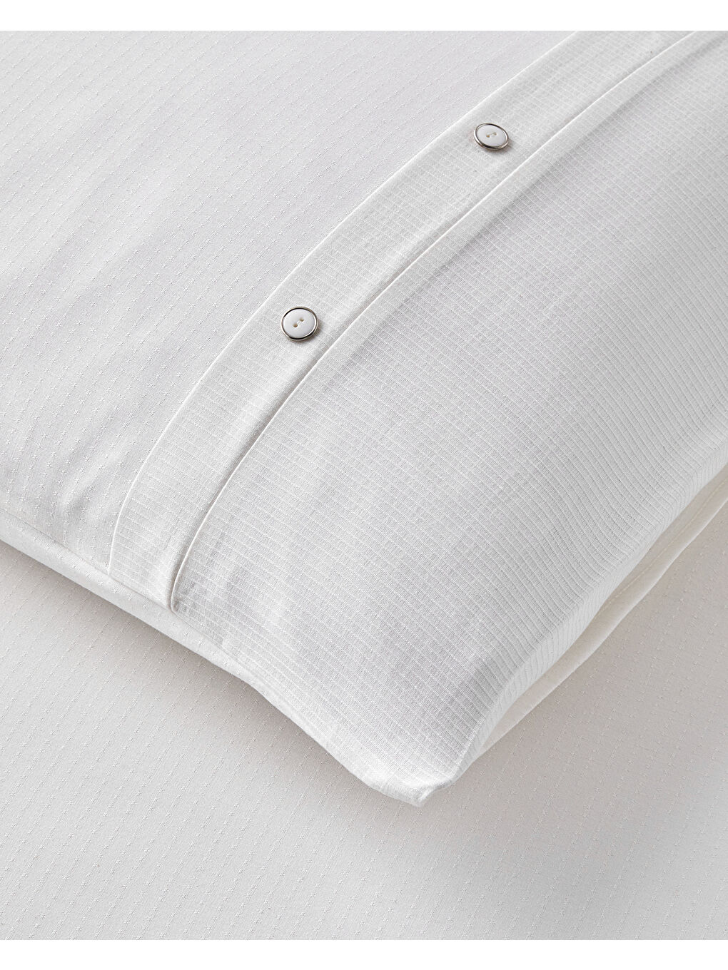 Modern Harmony Armürlü Çift Kişilik Nevresim Takımı 200x220 cm Beyaz-3