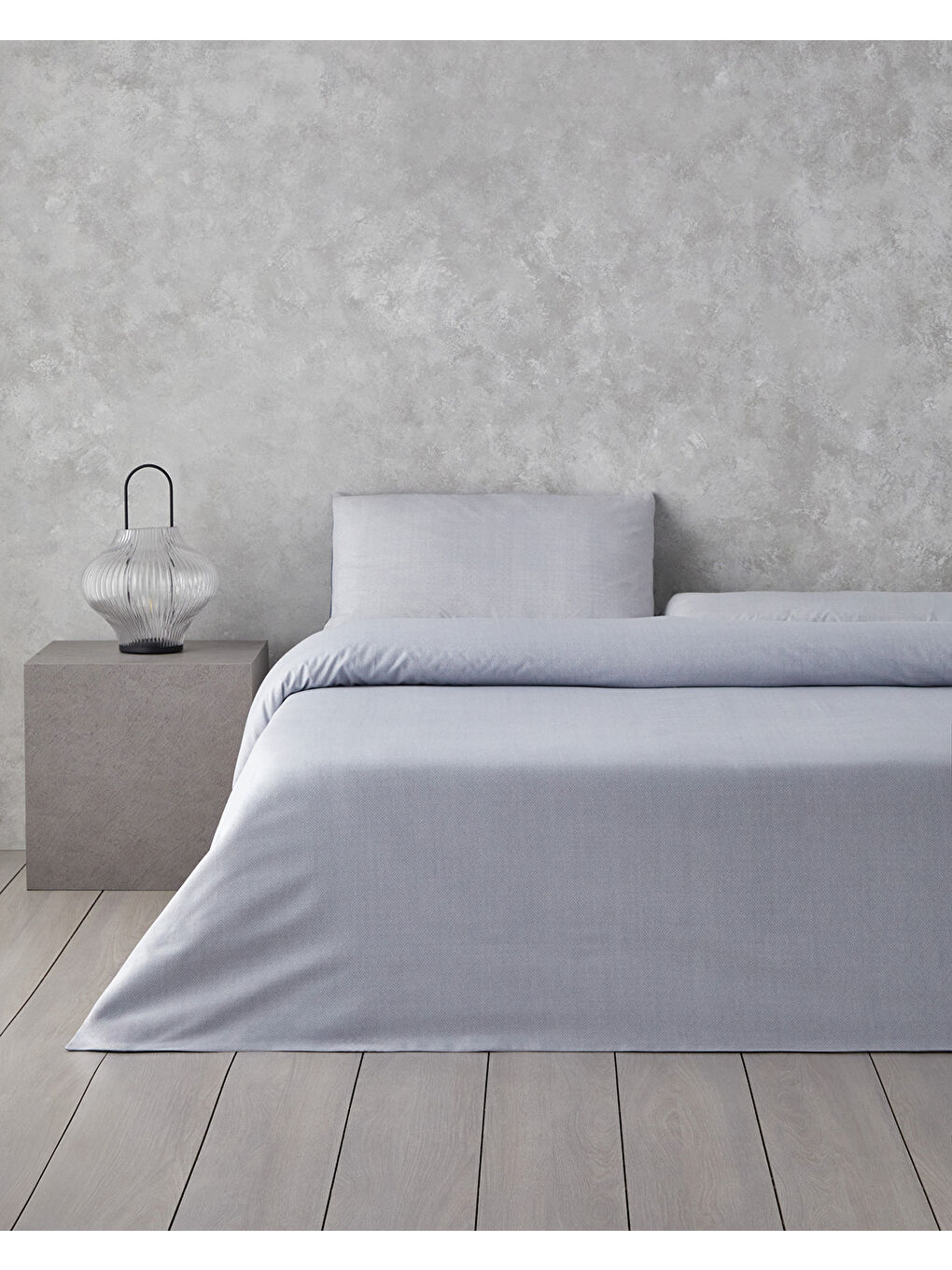 Flowing Stripes Kolay Ütülenir Tek Kişilik Nevresim Takımı 160x220 cm Lacivert