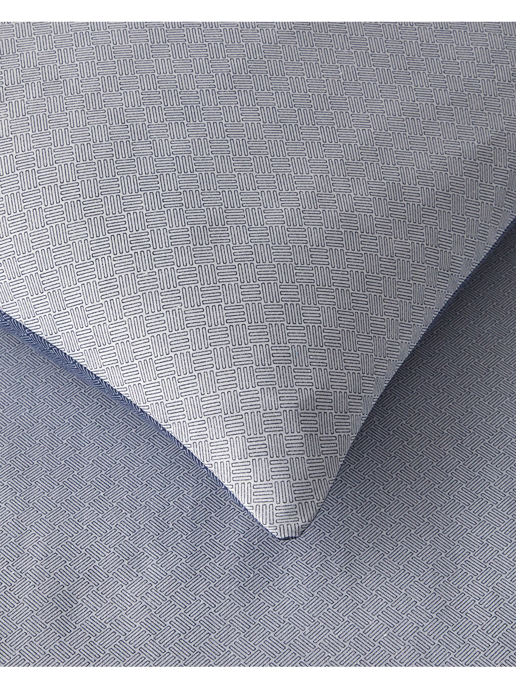 Flowing Stripes Kolay Ütülenir Tek Kişilik Nevresim Takımı 160x220 cm Lacivert-4