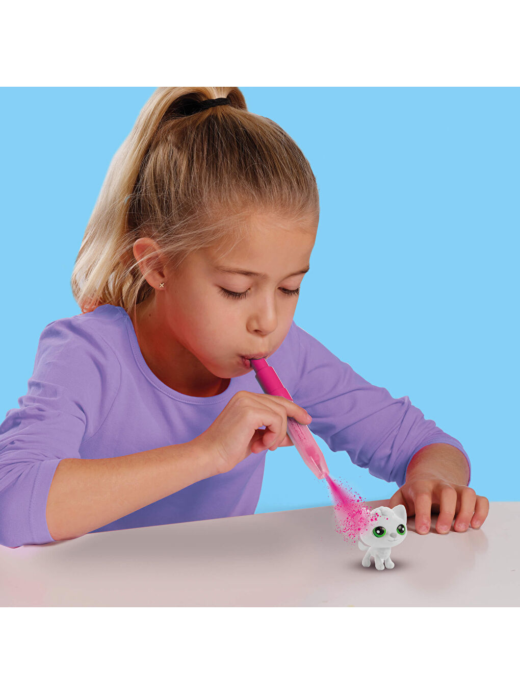 Boya Üfleme Kalemi - 3xKedicik Sürprizi-3