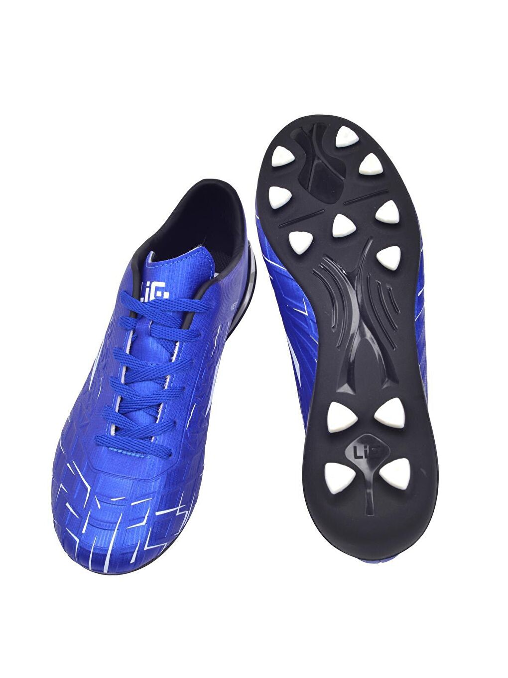 Mavi Meteor Erkek Krampon Çim Saha Futbol Ayakkabısı-4