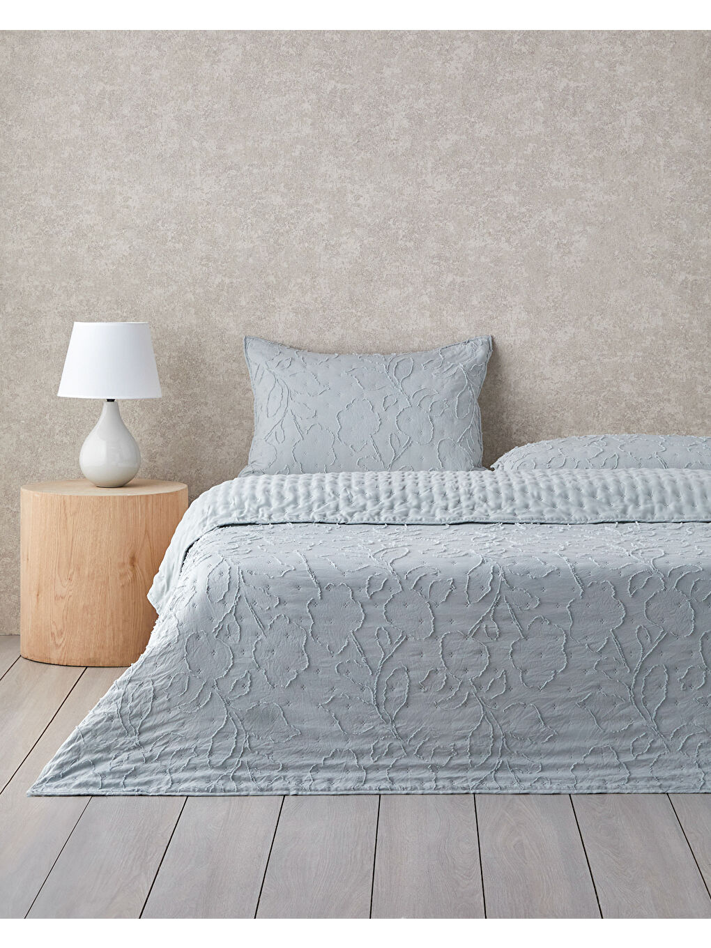 Verdant Jacquard Çift Kişilik Yatak Örtüsü Takımı 200x220 cm Yeşil