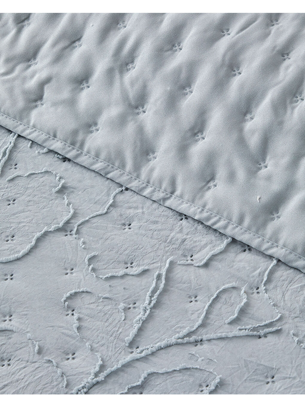 Verdant Jacquard Çift Kişilik Yatak Örtüsü Takımı 200x220 cm Yeşil-1