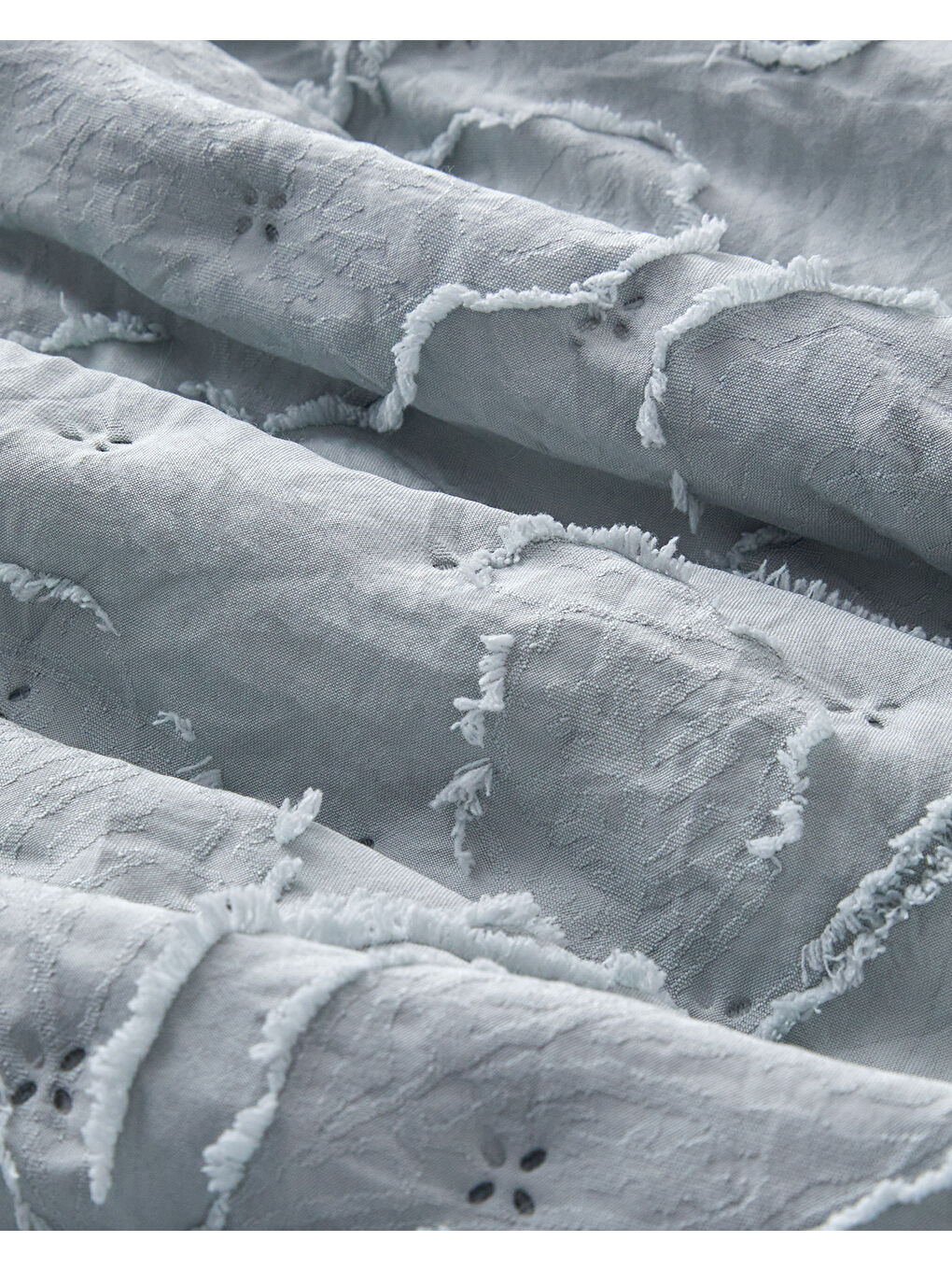 Verdant Jacquard Çift Kişilik Yatak Örtüsü Takımı 200x220 cm Yeşil-3