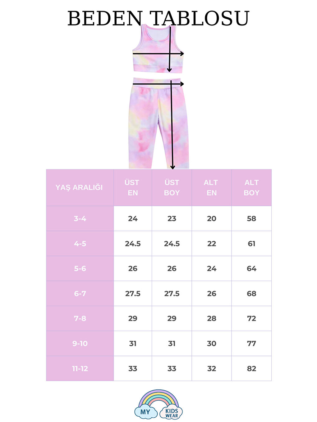 Mavi Kız Çocuk Çok Amaçlı Desenli Mayo & Spor Takımı 12450-1