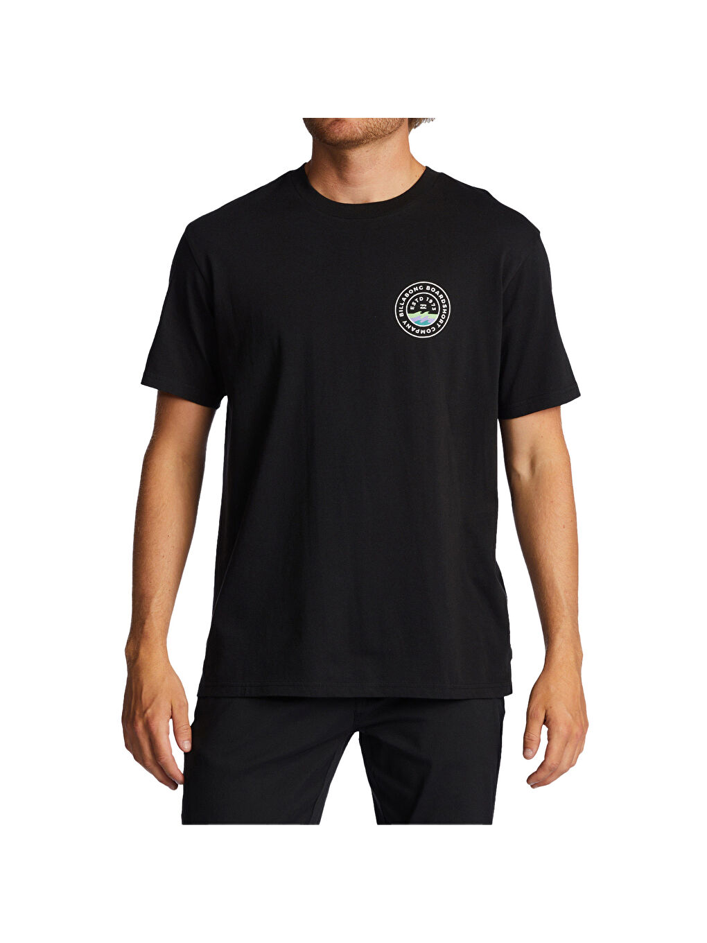 Walled Ss Erkek Siyah Tişört-2