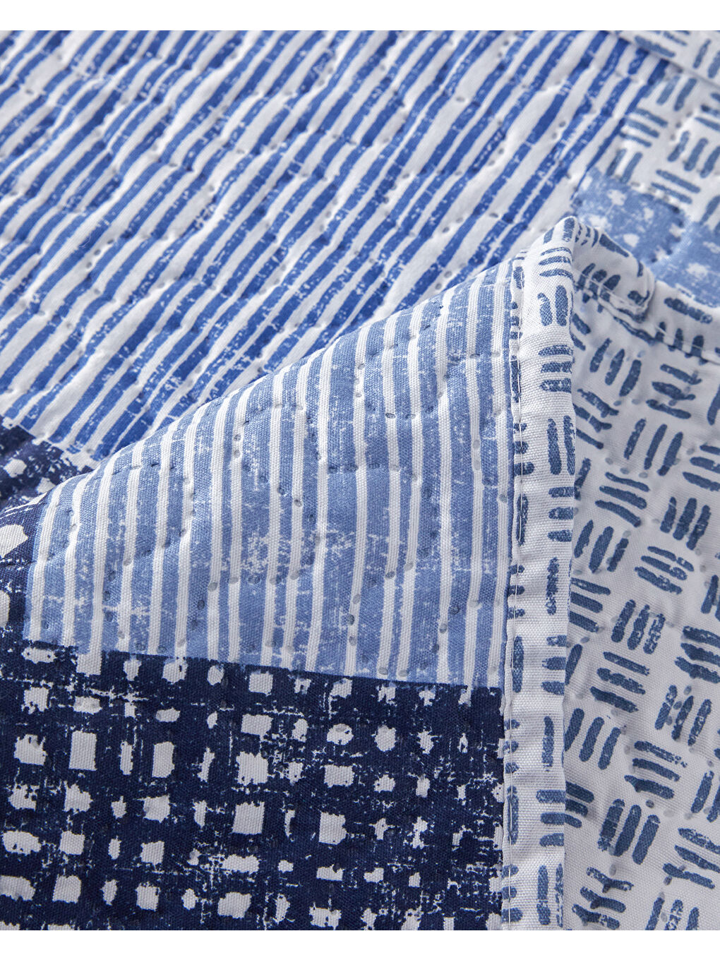 Harlem Çift Kişilik Çok Amaçlı Örtü 200x220 cm Lacivert-4