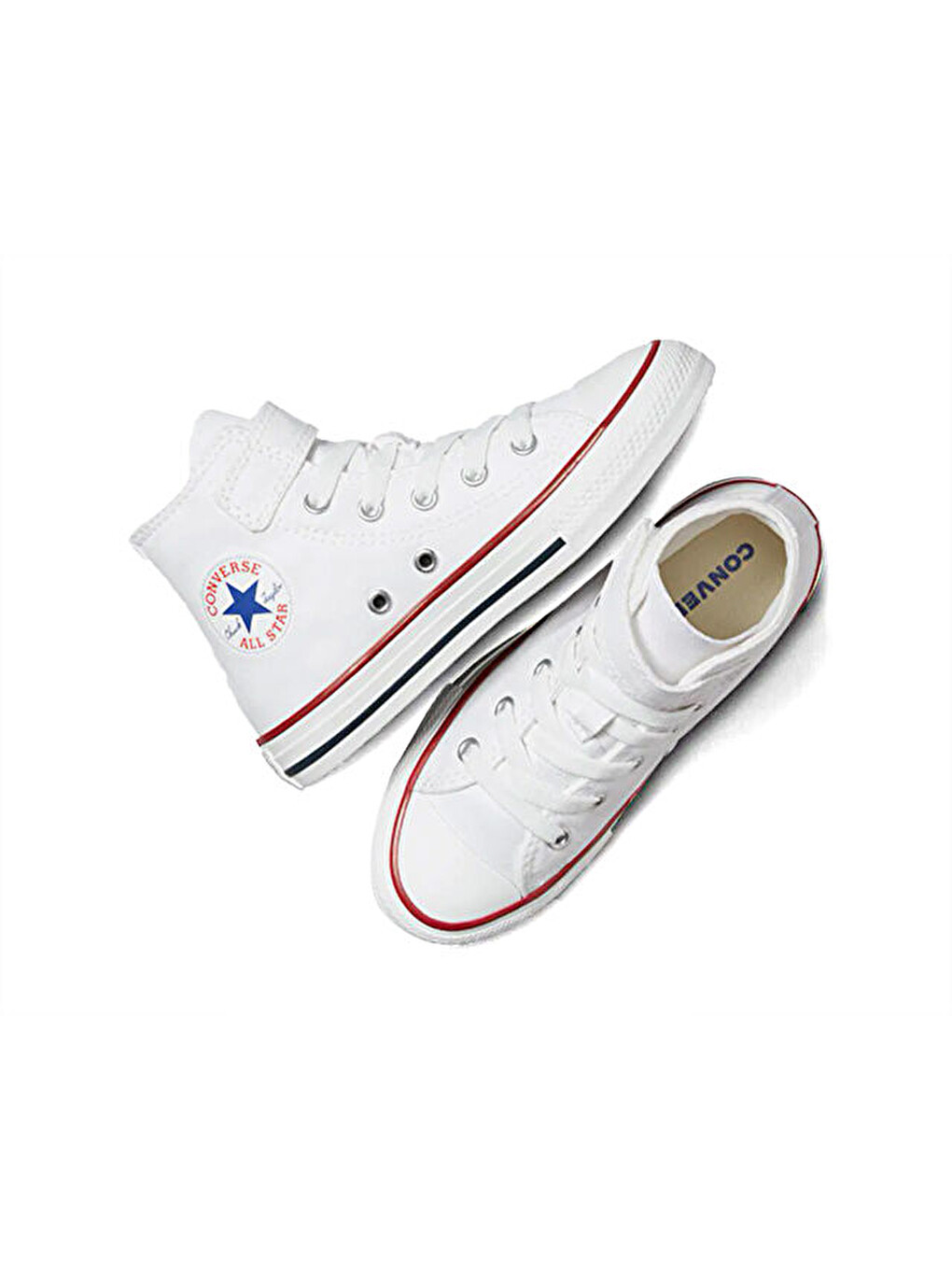 Chuck Taylor All Star 1v Çocuk Günlük Ayakkabı 372884c Beyaz-3
