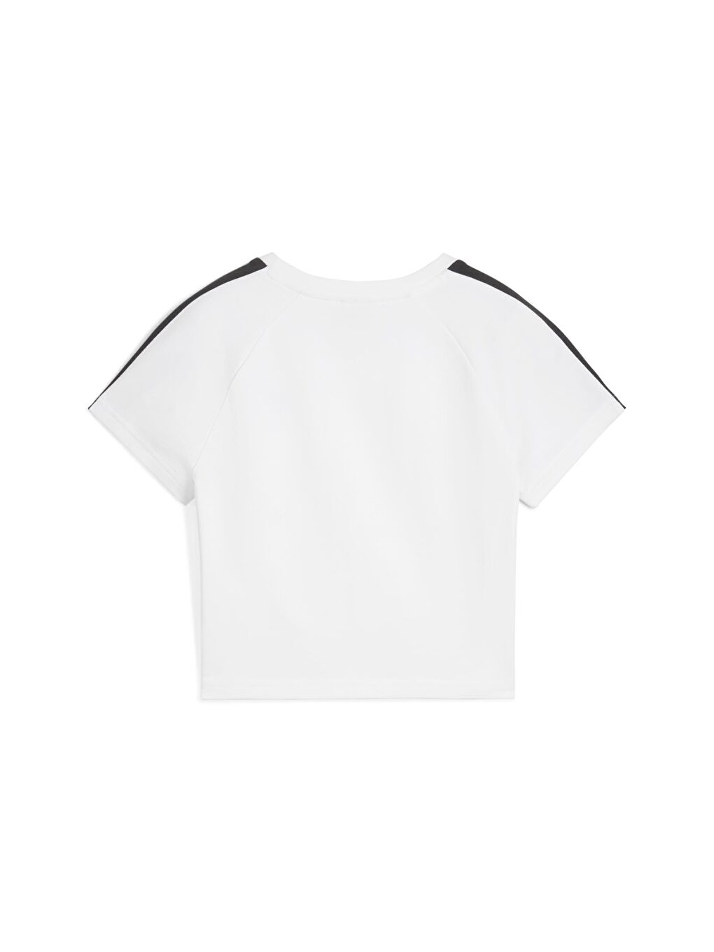 T7 Baby Kadın Beyaz Yuvarlak Yaka Tişört-4