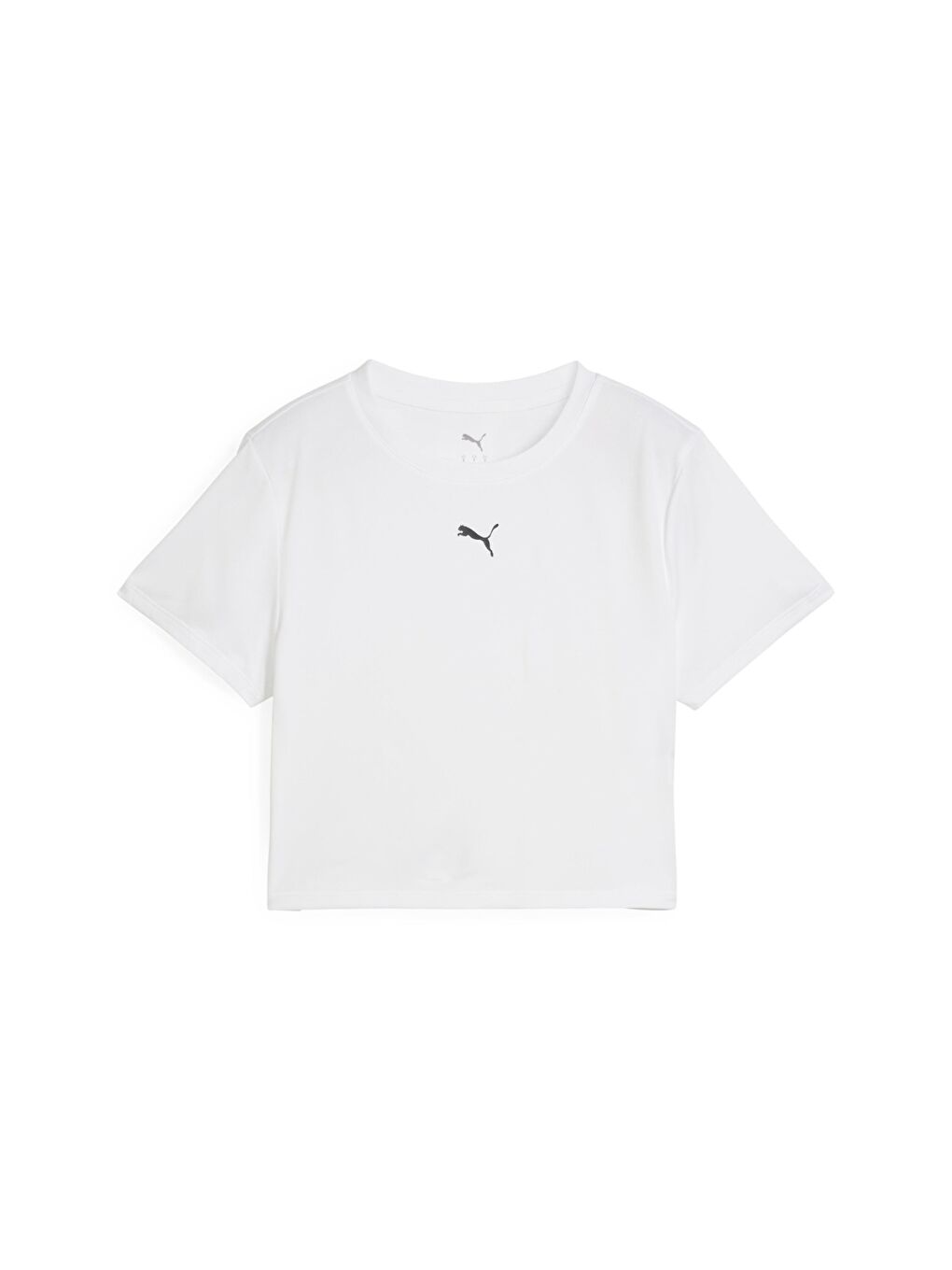 Tad Essentials Baby Kadın Beyaz Yuvarlak Yaka Tişört-3